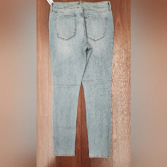 Old Navy Women's Super Skinny Jeans - Light Blue Size 10 NWT - Picture 3 of 10